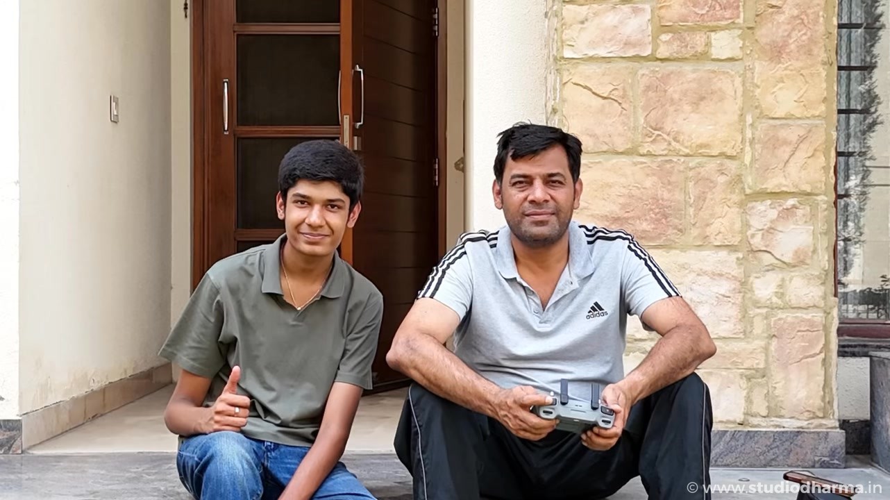 “A dream gifted, a passion nurtured!”
Today, as me and my son Hardik began our drone training journey, we captured not just photos but moments that’ll always stay close to heart.