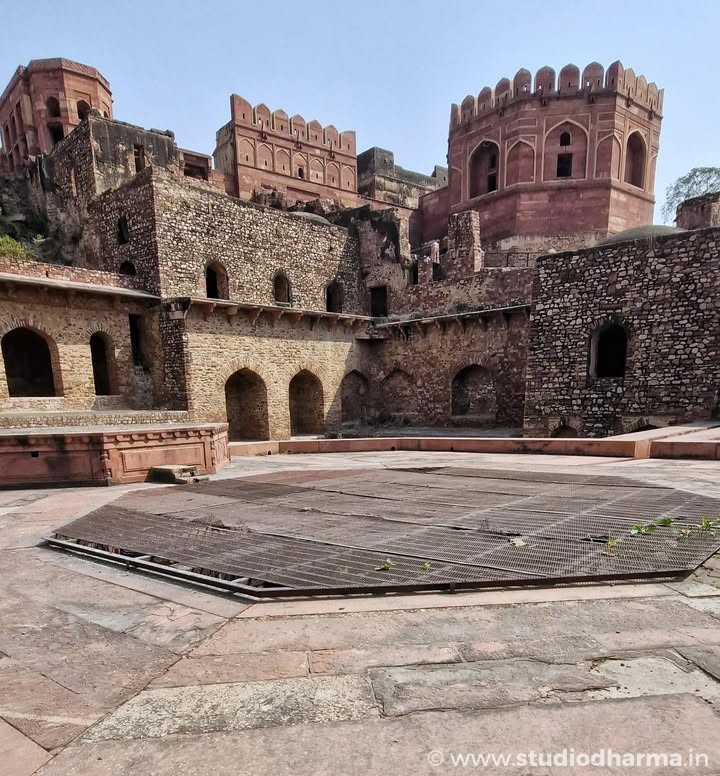 Octagonal Engineering Marvel of Fatehpur Sikri.