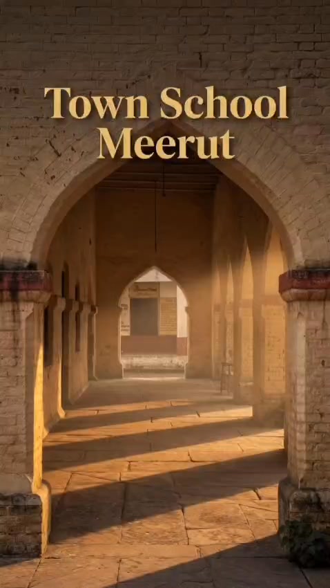Town School, Meerut (1874) – जहां से शुरू हुई Meerut College