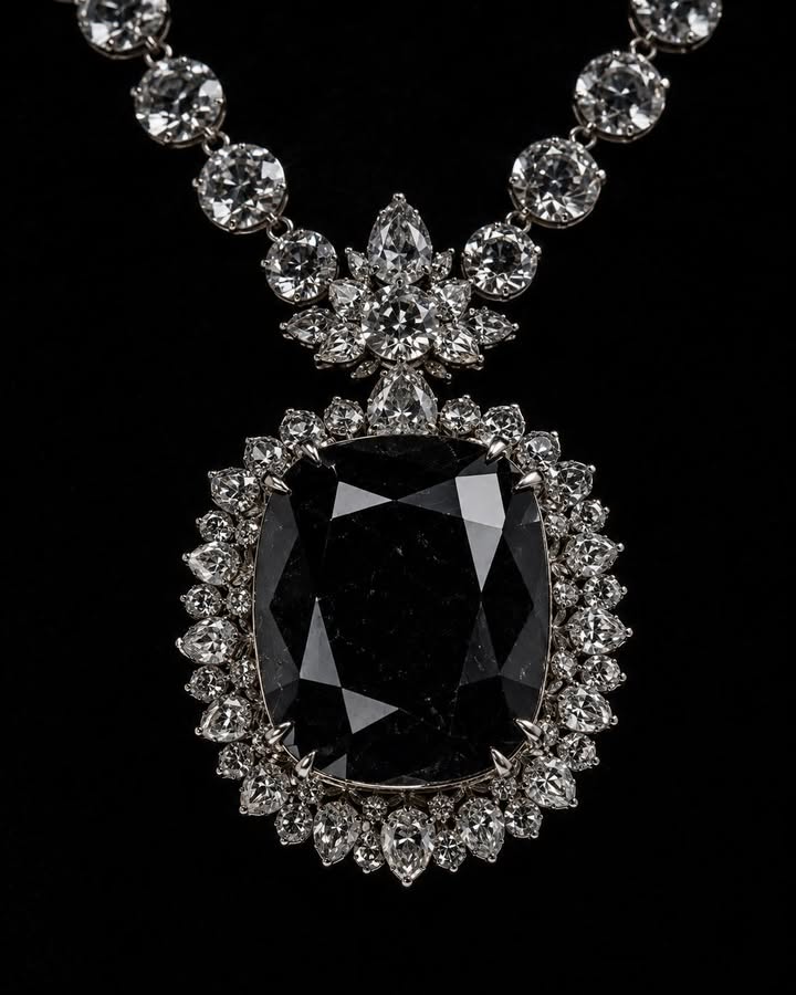 ꧁ Jewels of Hindustan: Royal Treasures | The Black Orlov Diamond ꧂.