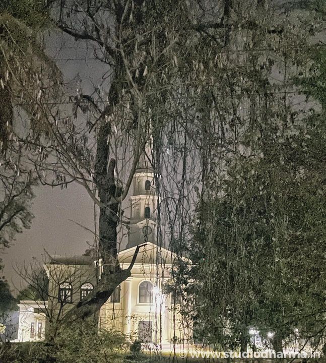 A portion of the delightful night shots of the most seasoned church of the northern India "St.