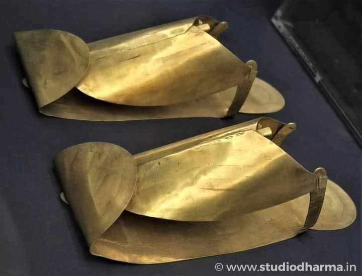 A sandal belonging to King Psusennes I.