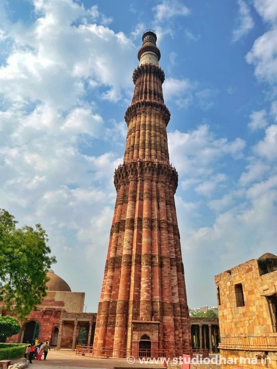 THE QUTUB MINAR,DELHI.