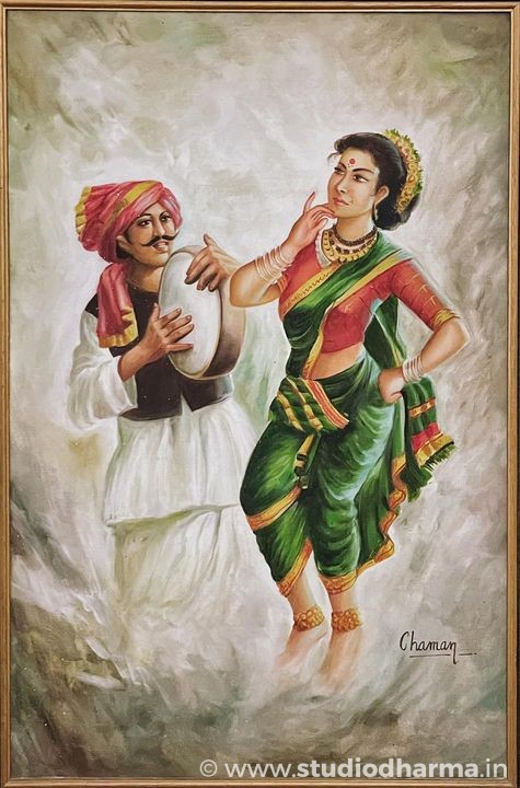 Few of the beautiful paintings by CHAMAN ARTS, Meerut at Commissioner office, Meerut.