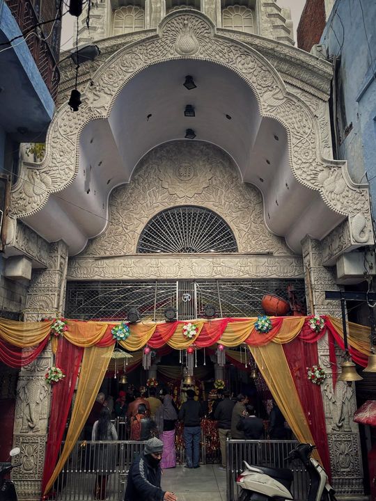 450 years old kaali maa temple at Sadar Bazar,Meerut 