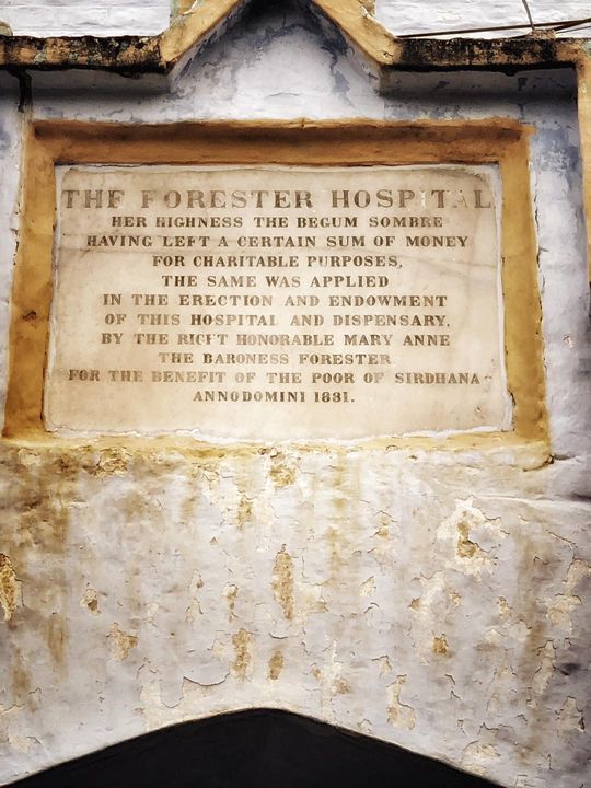 Lady Forester’s Hospital, Sardhana, Meerut