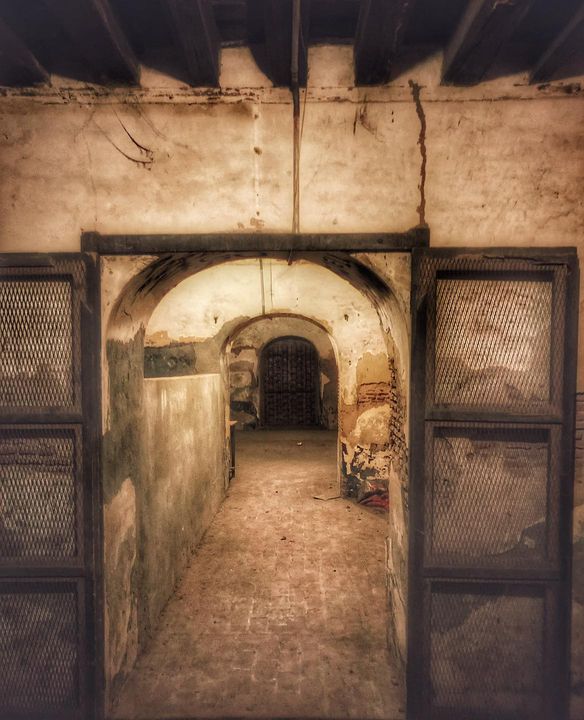 Look inside the palace of Begum Samru, Sardhana, Meerut.