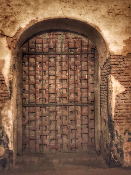 Look inside the palace of Begum Samru, Sardhana, Meerut.