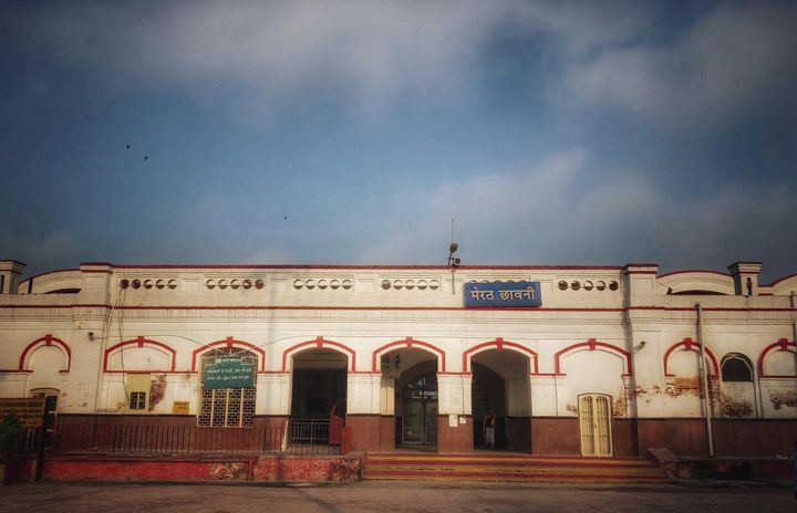 Meerut Cantt Railway station was established by British India government around 1865 