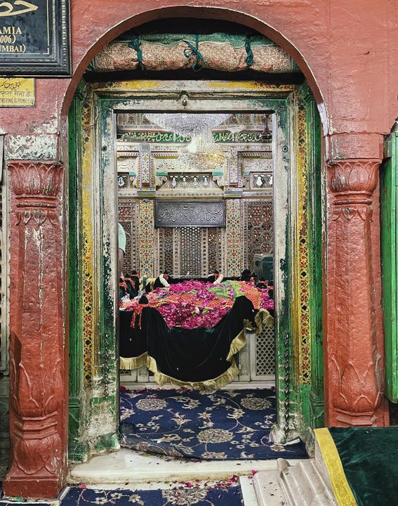 Amir Khusro's tomb,Nizamuddin,New Delhi.