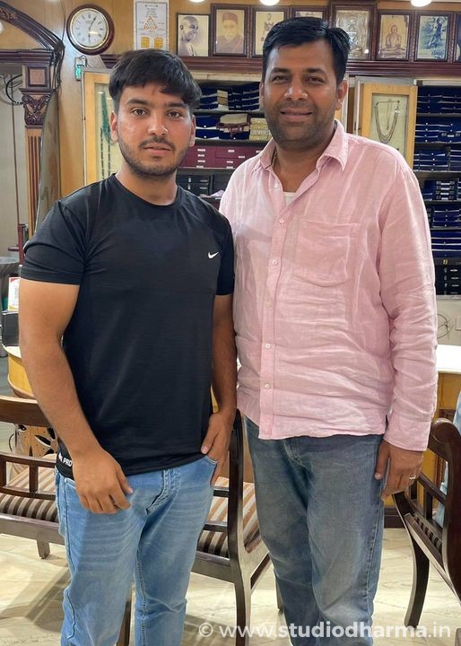 Happy Saturday,

An evening to remember - One of our old clients from Meeranpur town district Muzzafarnagar  visited our jewelry store Dharma Jeweller's and randomly conversation with them shifted towards heritage sites in that area and #syedalizamazaidi #syedshozizaidi started talking about Studio 