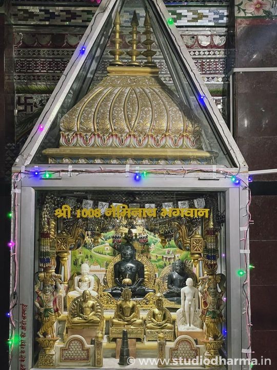 SHRI ADINATH DIGAMBER JAIN TEMPLE,SALAVA श्री आदिनाथ दिगम्बर जैन मंदिर, सलावा,मेरठ.