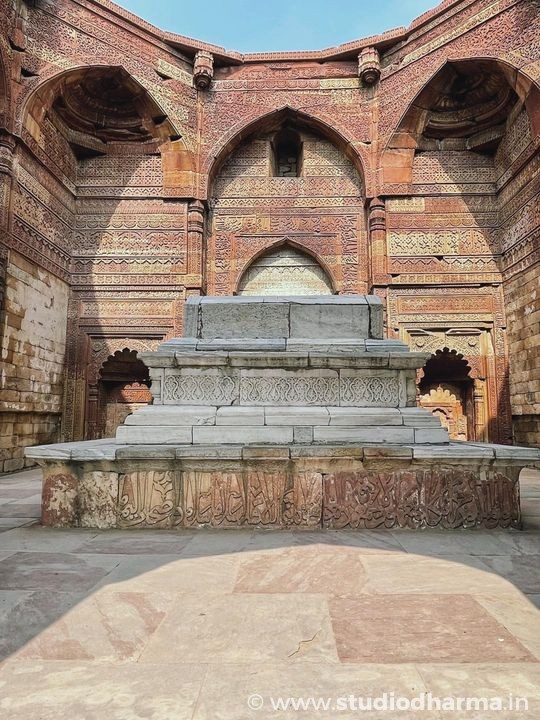THE TOMB OF ILTUTMISH FOUNDER OF THE DELHI SULTANATE.