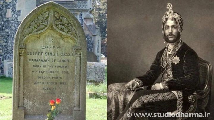 Death Anniversary of Black Prince
Maharaja Duleep Singh  passed away on October 22, 1893, at the age of 55 in his  hotel room in Paris.