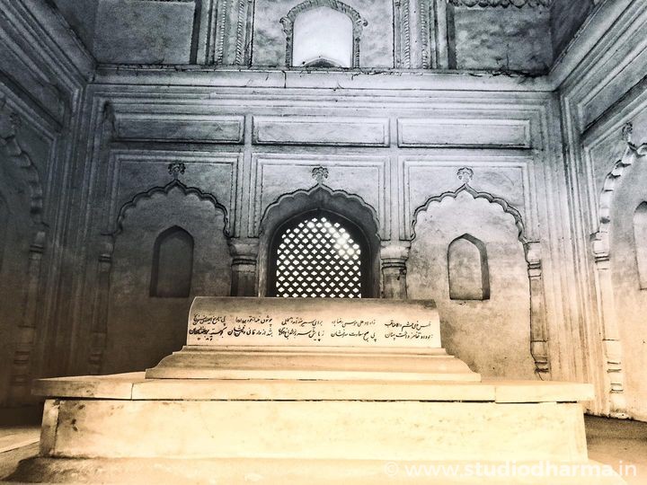 Mousoleum of The Nawab Bahadur Syed Muhammad Jan-Fishan Khan Sahab of Sardhana, Meerut, died in 1864.