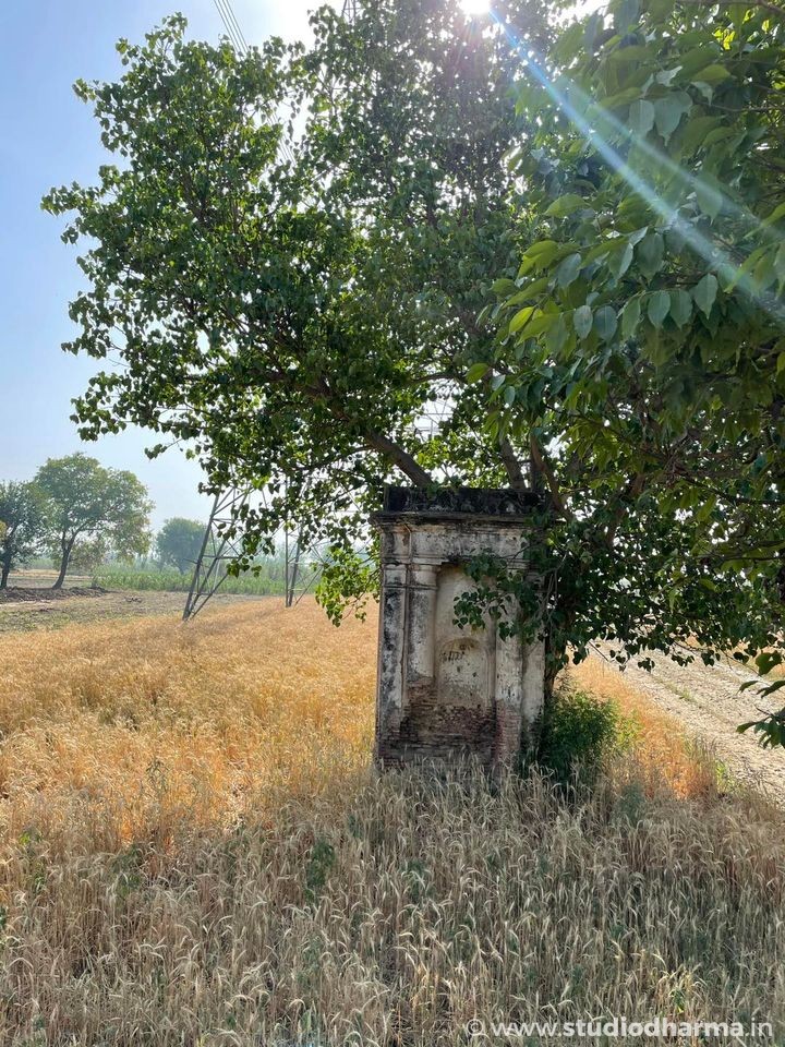 The place where Begum Samru committed suicide with her lover but she survived, khirwa-Jalalpur, Sardhana, Meerut.