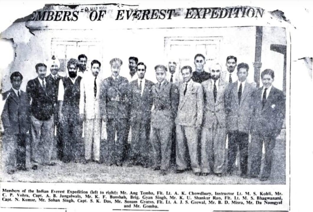 मेरठ के वह व्यक्ति जिसने माउंट एवरेस्ट पर भारत के पहले चढ़ाई अभियान का नेतृत्व किया पद्मश्री ब्रिगेडियर ज्ञान सिंह जी .